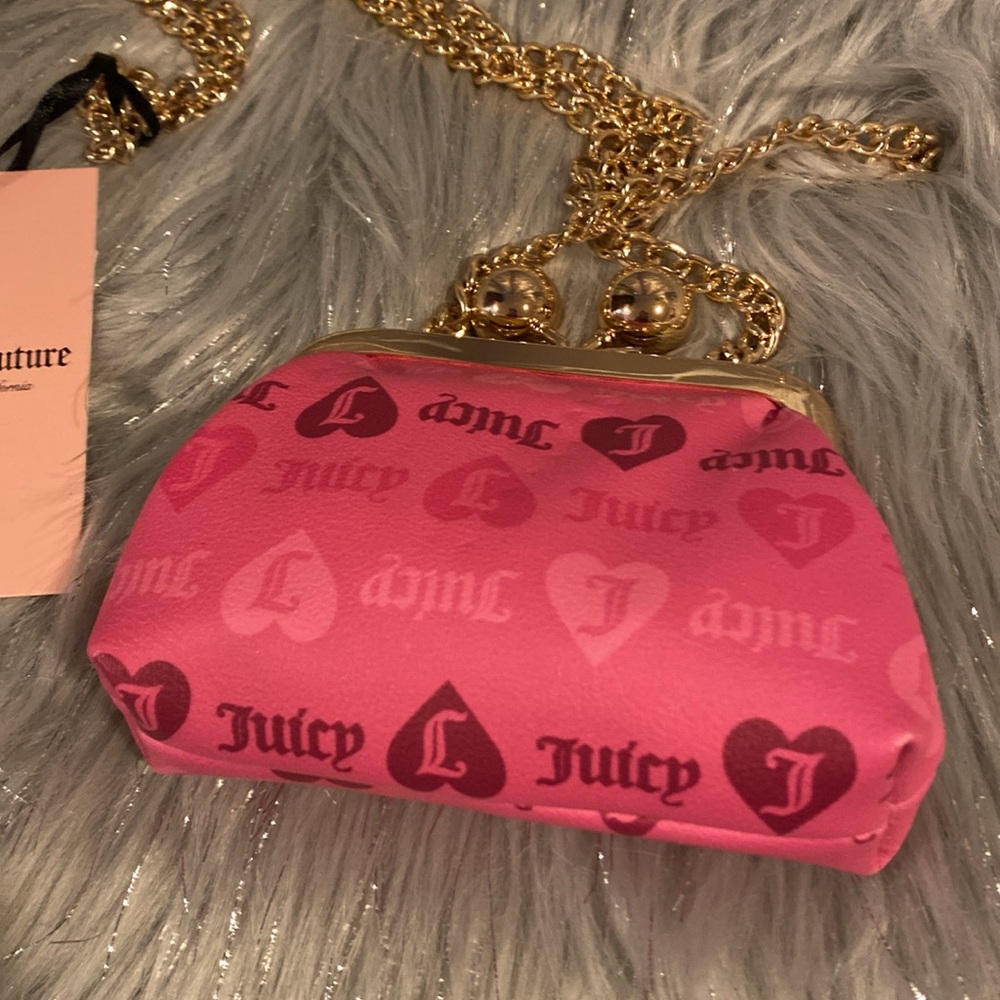 BNWT JUICY COUTURE Girls Just Wanna Have Fun Coin Purse - Picture 3 of 6
